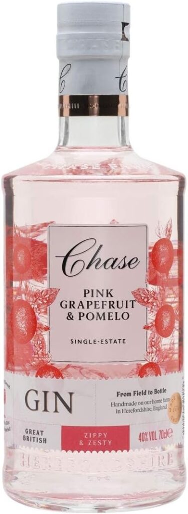 Chase Pink Grapefruit  Pomelo Gin, award-winning, unique flavour, 40% vol, 70cl